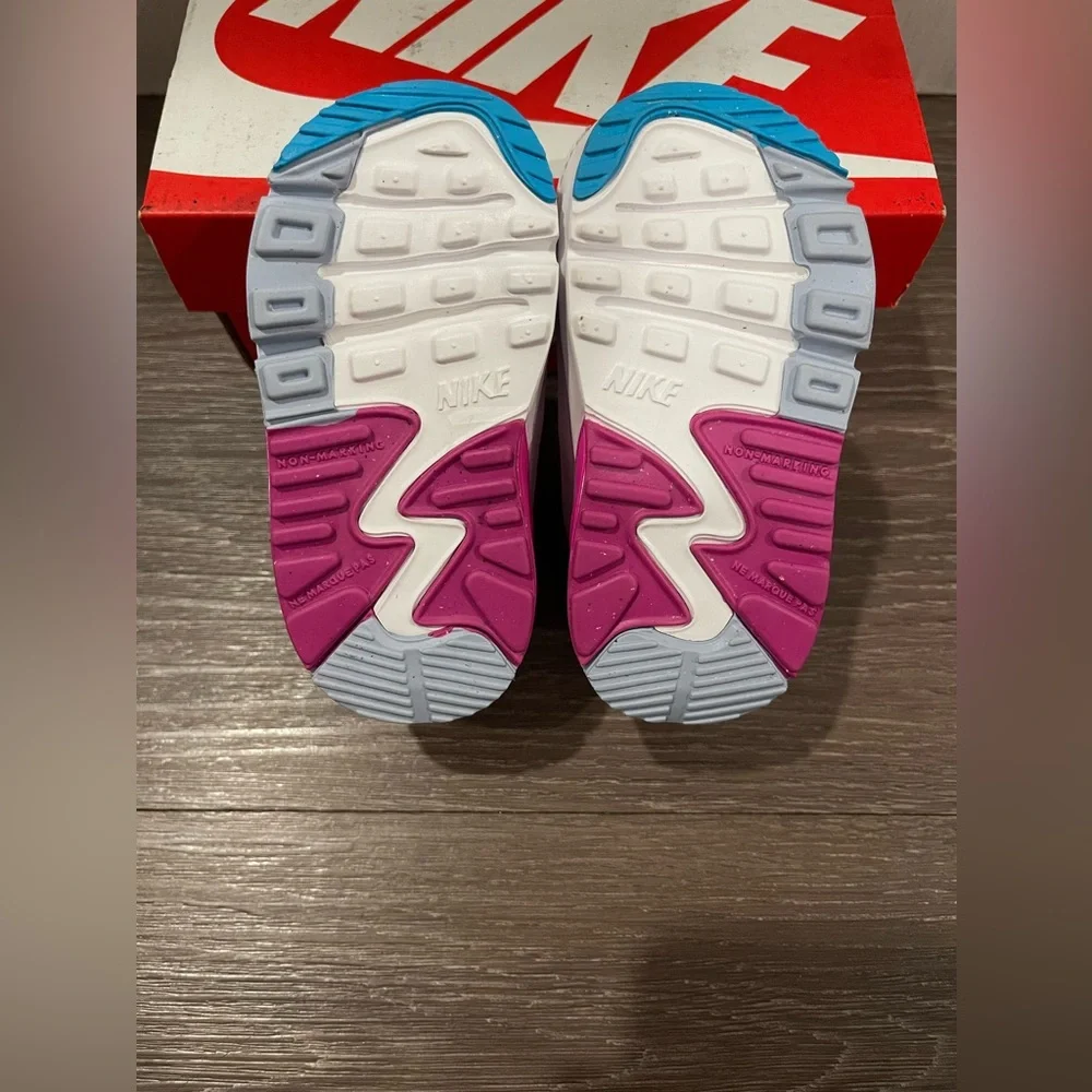 Nike Air Max 90 Leather SE - Bright Colors (TD) - Picture 5 of 7